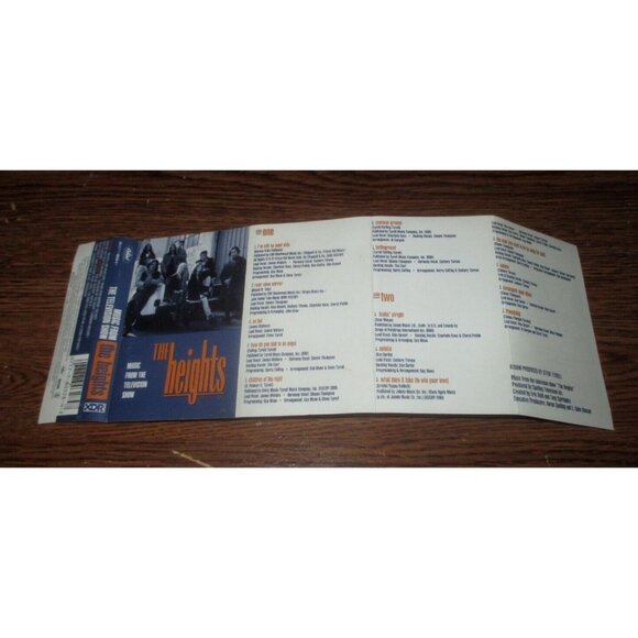The Heights TV Soundtrack on cassette (Capitol Records Canada, 1992) - Picture 3 of 4